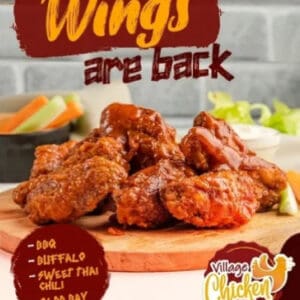 18 Chicken Wings